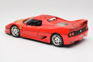 Ferrari F50 Braccio & Gotz M. Schumacher Podpisna Izdaja Bburago 1:18 MS Kovina – slika 7 od 8