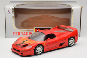 Ferrari F50 Braccio & Gotz M. Schumacher Podpisna Izdaja Bburago 1:18 MS Kovina – slika 8 od 8