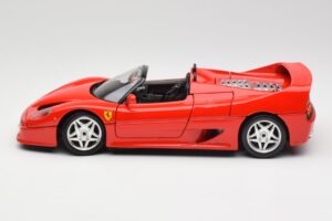 Ferrari F50 Kabriolet Rdeč Bburago 1:18 3352 Kovina – slika 4 od 8