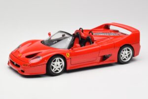 Ferrari F50 Kabriolet Rdeč Bburago 1:18 3352 Kovina
