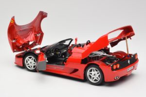 Ferrari F50 Kabriolet Rdeč Bburago 1:18 3352 Kovina – slika 5 od 8