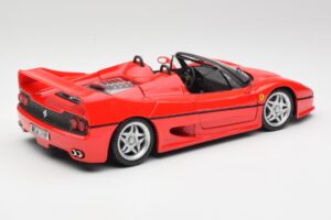 Ferrari F50 Kabriolet Rdeč Maisto 1:18 50246 Kovina – slika 3 od 8
