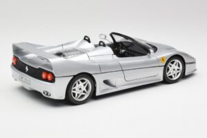 Ferrari F50 Kabriolet Srebrna Bburago 1:18 3372 Kovina – slika 3 od 8