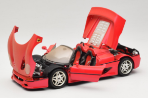 Ferrari F50 Kabriolet Monza Red Standox Bburago 1:18 ST01 Kovina – slika 2 od 8