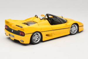 Ferrari F50 Kabriolet Shell Rumen Maisto 1:18 3076-Y2 Kovina – slika 3 od 8