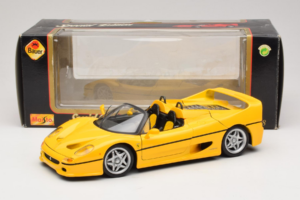 Ferrari F50 Kabriolet Shell Rumen Maisto 1:18 3076-Y2 Kovina – slika 8 od 8