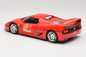 Ferrari F50 Coupe #50 50 Jahre Ferrari Rdeč Bburago 1:18 3352-P2 Kovina – slika 7 od 8