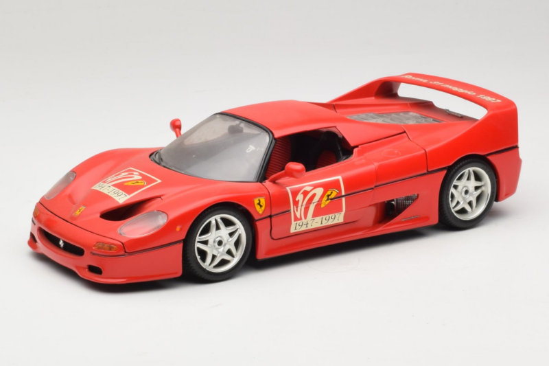 Ferrari F50 Coupe #50 50 Jahre Ferrari Rdeč Bburago 1:18 3352-P2 Kovina