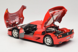 Ferrari F50 Coupe Rdeč Bburago 1:18 3382 Kovina – slika 5 od 8