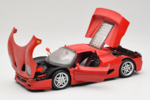 Ferrari F50 Coupe Shell Rdeč Maisto 1:18 3076-R1 Kovina – slika 2 od 8