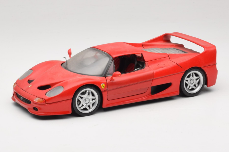 Ferrari F50 Coupe Shell Rdeč Maisto 1:18 3076-R1 Kovina