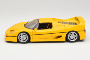 Ferrari F50 Coupe Shell Rumen Maisto 1:18 3076-Y1 Kovina – slika 4 od 8