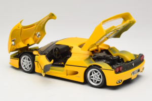 Ferrari F50 Coupe Shell Rumen Maisto 1:18 3076-Y1 Kovina – slika 5 od 8
