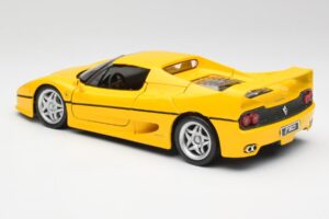 Ferrari F50 Giallo Modena Maisto 1:18 F50001 Kovina – slika 7 od 8