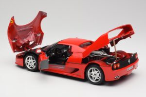 Ferrari F50 Hardtop Rdeč Bburago 1:18 3362 Kovina – slika 5 od 8