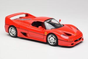 Ferrari F50 Hardtop Rdeč Bburago 1:18 3362 Kovina – slika 6 od 8