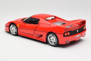 Ferrari F50 Hardtop Rdeč Bburago 1:18 3362 Kovina – slika 7 od 8