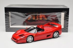 Ferrari F50 Hardtop Open Rosso Corsa KK-Scale 1:18 KKDC180951 Kovina – slika 6 od 6
