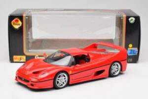Ferrari F50 Rdeč Maisto 1:18 50262 Kovina – slika 8 od 8