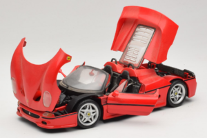 Ferrari F50 Spider Rdeč Shell Maisto 1:18 3076-M1 Kovina – slika 2 od 8