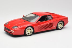 Ferrari F512 M Rdeč Hot Wheels 1:18 29758 Kovina