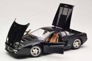 Ferrari F512M Črn Hot Wheels 1:18 23922 Kovina – slika 2 od 8