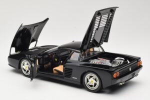 Ferrari F512M Črn Hot Wheels 1:18 23922 Kovina – slika 5 od 8