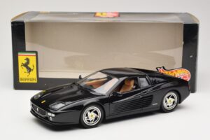 Ferrari F512M Črn Hot Wheels 1:18 23922 Kovina – slika 8 od 8