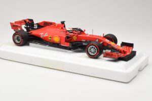 Ferrari SF90 #5 S. Vettel Italian GP Monza 2019 BBR 1:18 BBR191835 Smola – slika 4 od 6