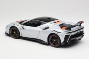 Ferrari SF90 XX Stradale Arctic White Bburago 1:18 18-16020W Kovina – slika 7 od 8