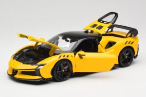 Ferrari SF90 XX Stradale Giallo Modena Bburago 1:18 18-16020Y Kovina – slika 2 od 8