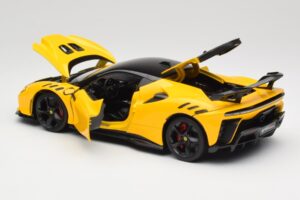 Ferrari SF90 XX Stradale Giallo Modena Bburago 1:18 18-16020Y Kovina – slika 5 od 8
