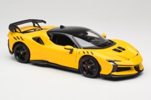 Ferrari SF90 XX Stradale Giallo Modena Bburago 1:18 18-16020Y Kovina – slika 6 od 8