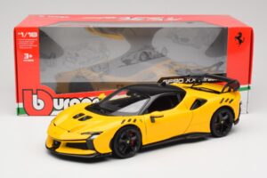 Ferrari SF90 XX Stradale Giallo Modena Bburago 1:18 18-16020Y Kovina – slika 8 od 8
