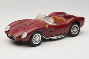 Ferrari Testa Rossa Temno Rdeč Shell Shell 1:18 40026 Kovina