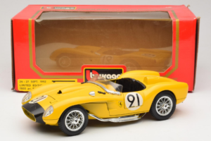 Ferrari 250 Testa Rossa #91 Rumen Omejena Izdaja Bburago 1:18 3007-Y1 Kovina – slika 8 od 8