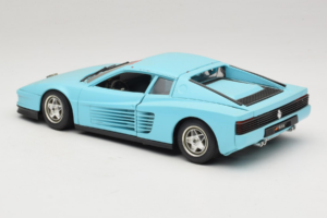 Ferrari Testarossa Borsenmodell 1997 Omejena Izdaja Modra Bburago 1:18 B002 Kovina – slika 7 od 8