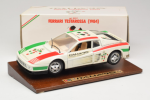 Ferrari Testarossa Italia 90 Bel Bburago 1:18 3059-W1 Kovina – slika 8 od 8
