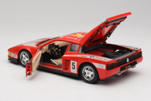 Ferrari Testarossa Brummel #5 Rdeč 1984 Bburago 1:18 3004-P1 Kovina – slika 5 od 8
