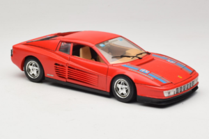 Ferrari Testarossa PPG Auto Refinish Rdeč Bburago 1:18 3039-P3 Kovina – slika 6 od 8