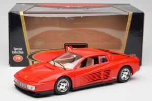 Ferrari Testarossa Rdeč Bburago 1:18 3019 Kovina – slika 8 od 8