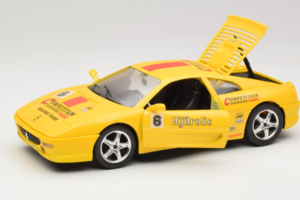 Ferrari F355 Berlinetta Racing Rumen Solido 1:18 9009-Y1 Kovina – slika 2 od 8