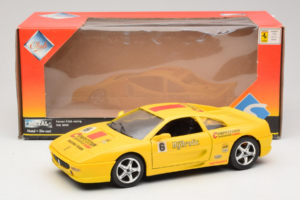 Ferrari F355 Berlinetta Racing Rumen Solido 1:18 9009-Y1 Kovina – slika 8 od 8