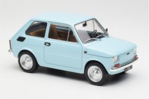 Fiat 126 Svetlo Modra MCG 1:18 MCG18415 Kovina – slika 4 od 6