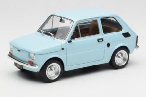 Fiat 126 Svetlo Modra MCG 1:18 MCG18415 Kovina