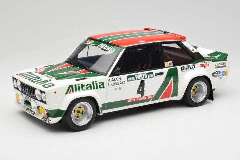 Fiat 131 Abarth #5 M. Alen / I. Kivimaki Rally Portugal 1978 Otto 1:12 G093 Smola
