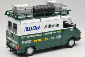 Fiat 242 Alitalia Rally Team Assistance With Trailer 1978 IXO 1:18 18CMC027WX Kovina – slika 3 od 7