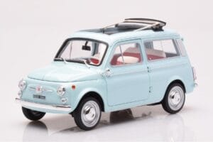 Fiat 500 Giardiniera Acquamarina Moder Norev 1:18 187742 Kovina