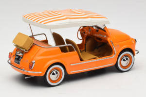 Fiat 500 Jolly Oranžna Norev 1:18 187791 Kovina – slika 2 od 6
