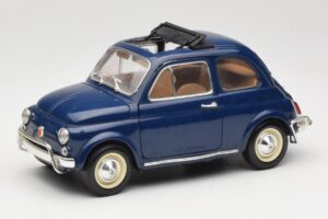 Fiat 500 L Modra Bburago 1:18 3327 Kovina